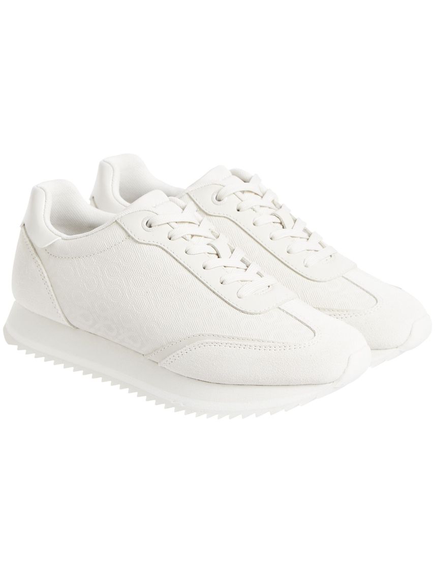 Tenis blanco eportivos runner con monograma