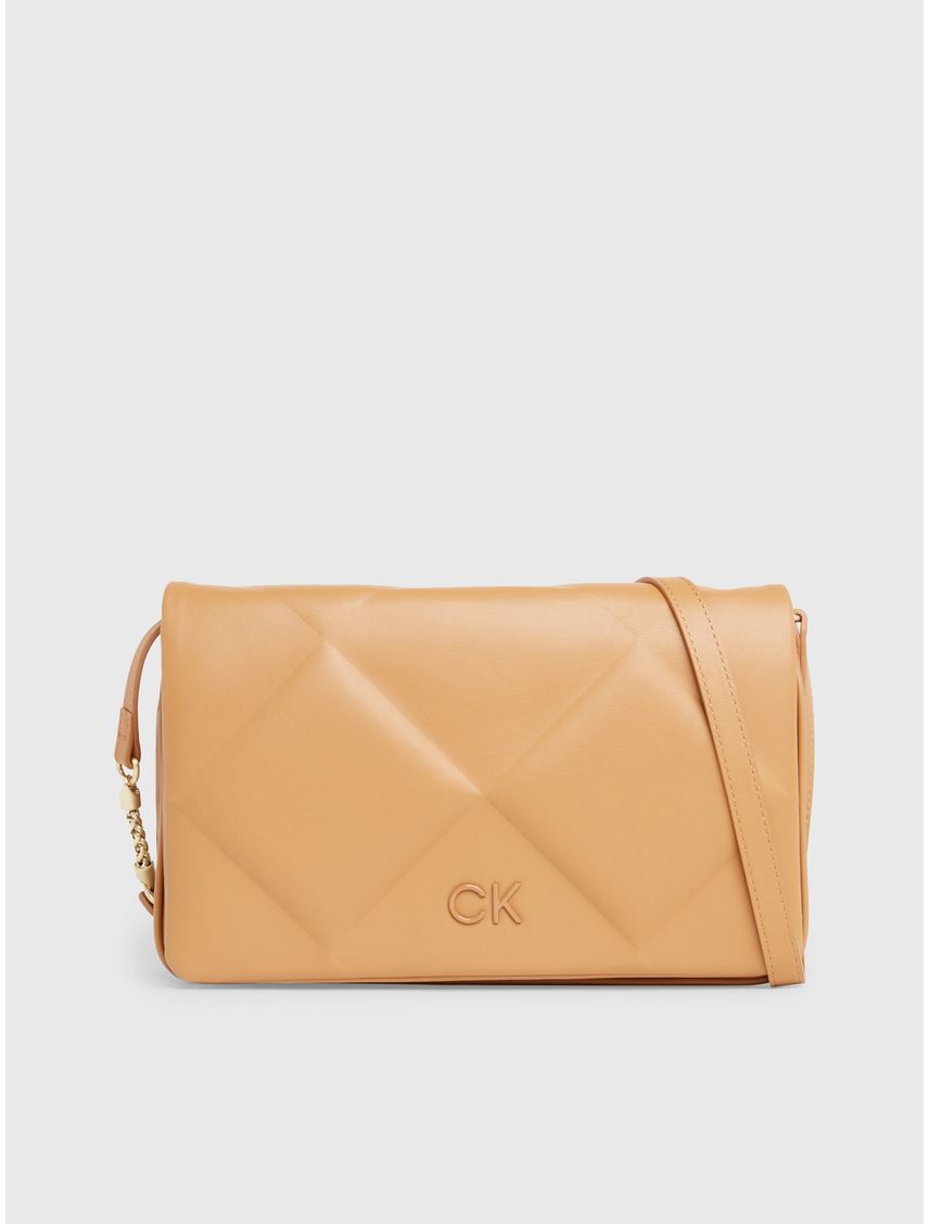 Bolso beige beige e hombro clutch acolchao