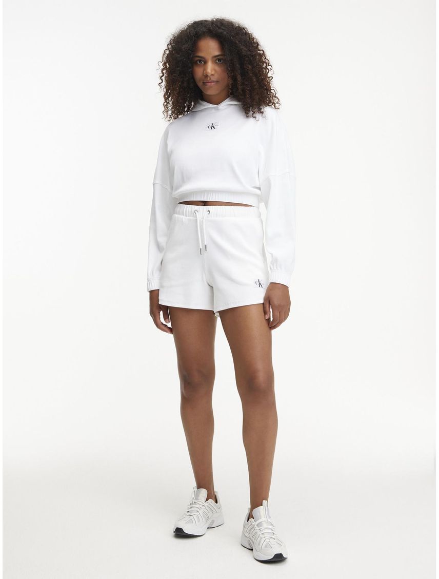 Buzo Blanco Con Gorro Para Mujer
