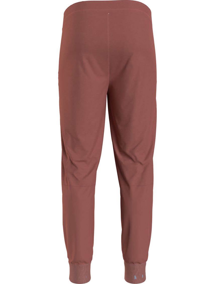 Joggers naranja con micro logo repreve