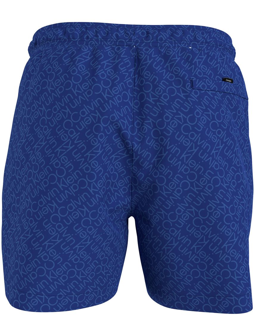 Bermuda Azul Con Cordones