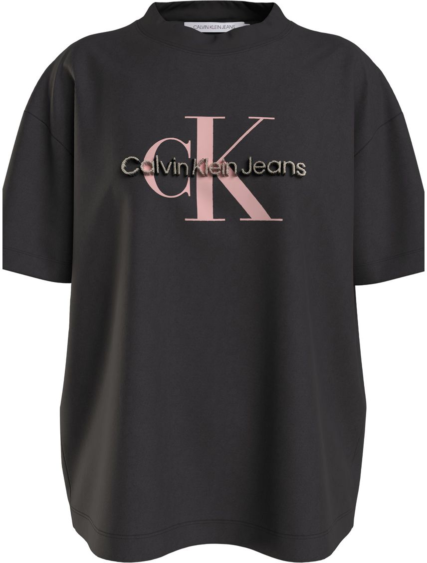 Camiseta Negra Iconic Con Monologo