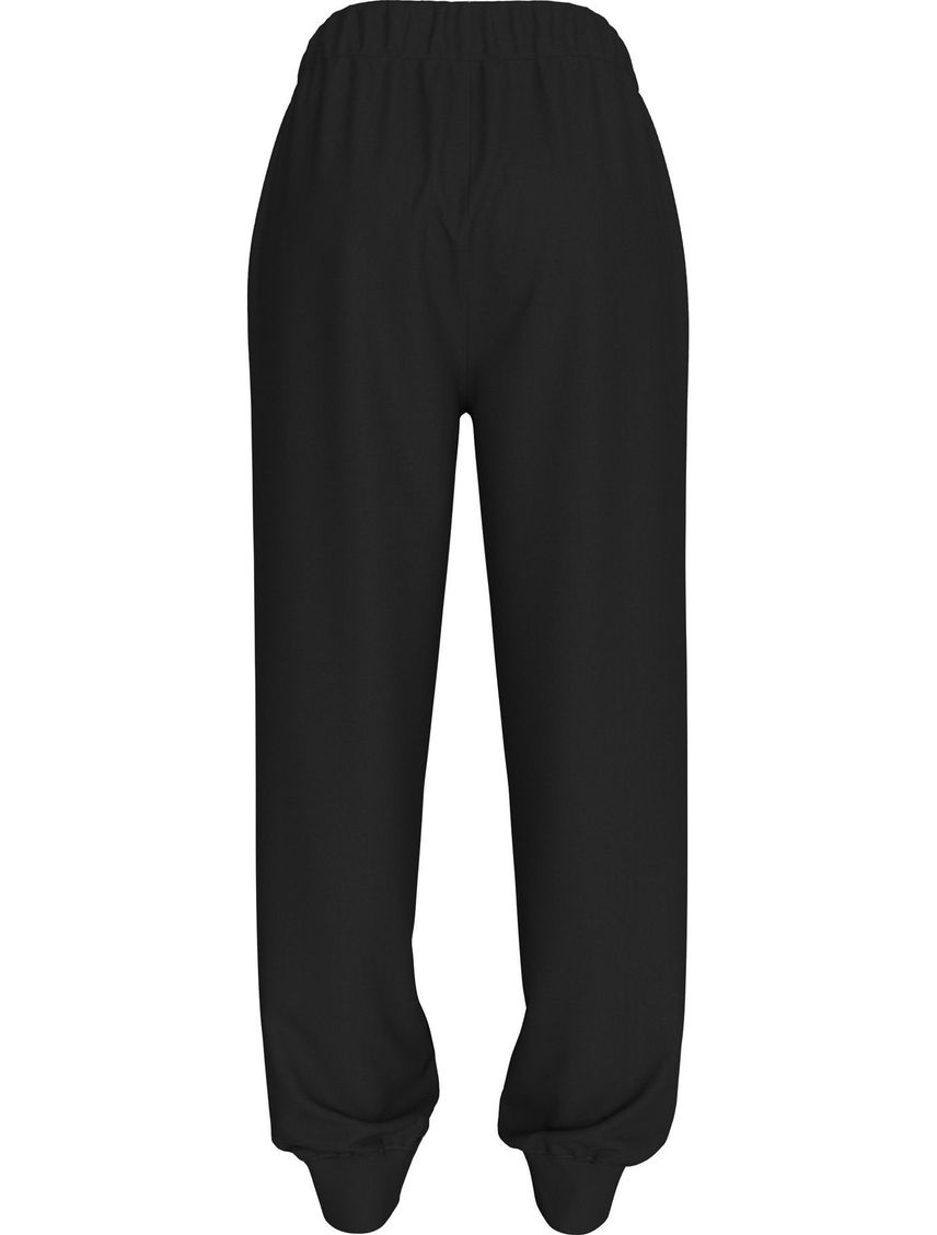 Jogger negro con bordado ck