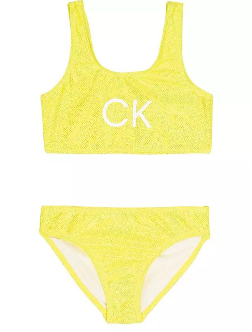 Vestido de Baño Amarillo Para Niña Calvin Klein