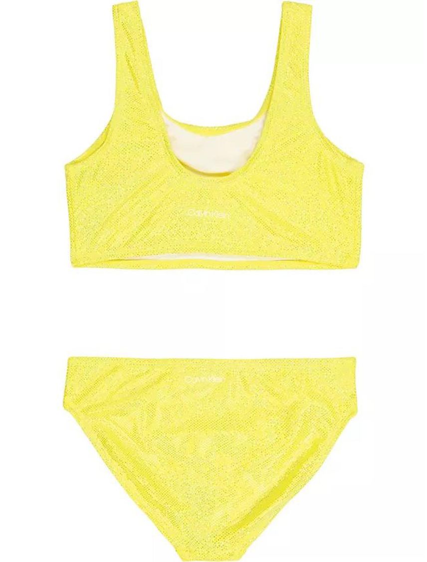 Vestido de Baño Amarillo Para Niña Calvin Klein