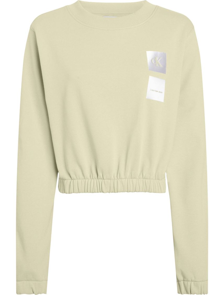 Saco Verde Satinado con Logos en Caja Para Mujer