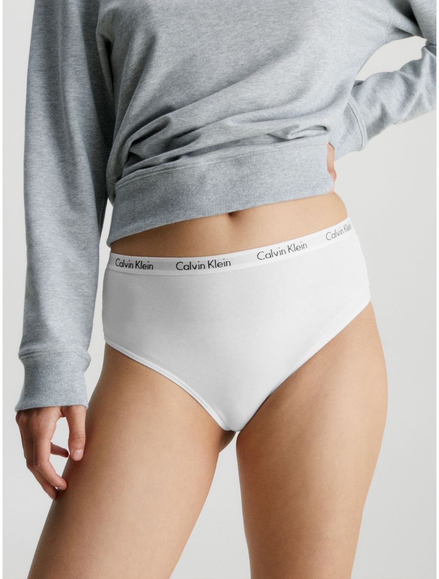 Tanga Blanco De Cintura Alta Carrusel