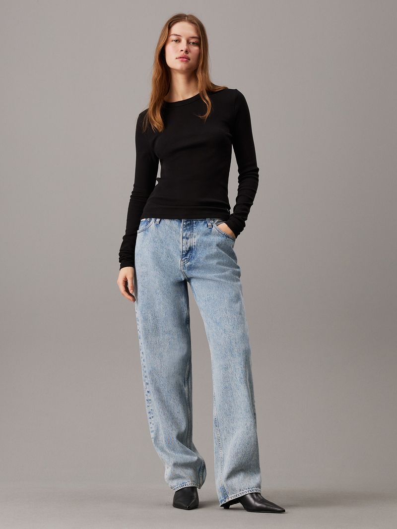 top-negro-manga-larga-slim-canale