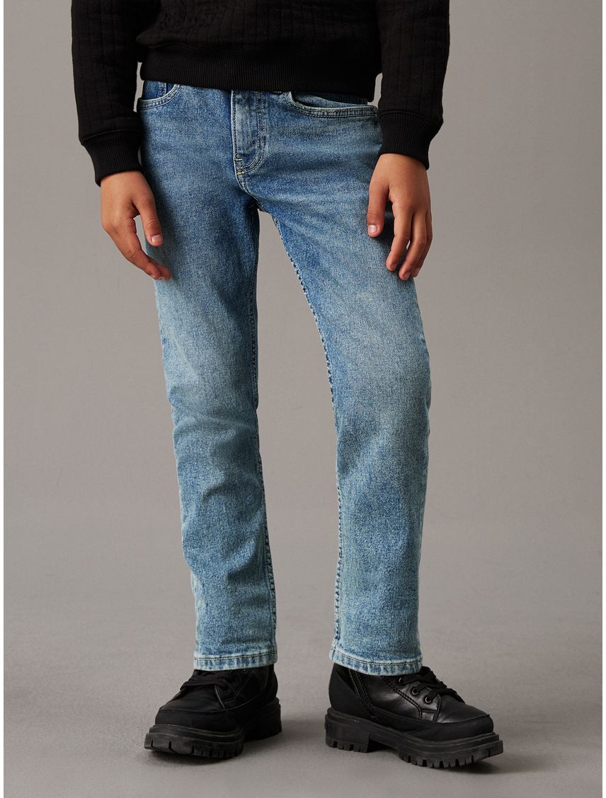 Dad azul jeans para niño
