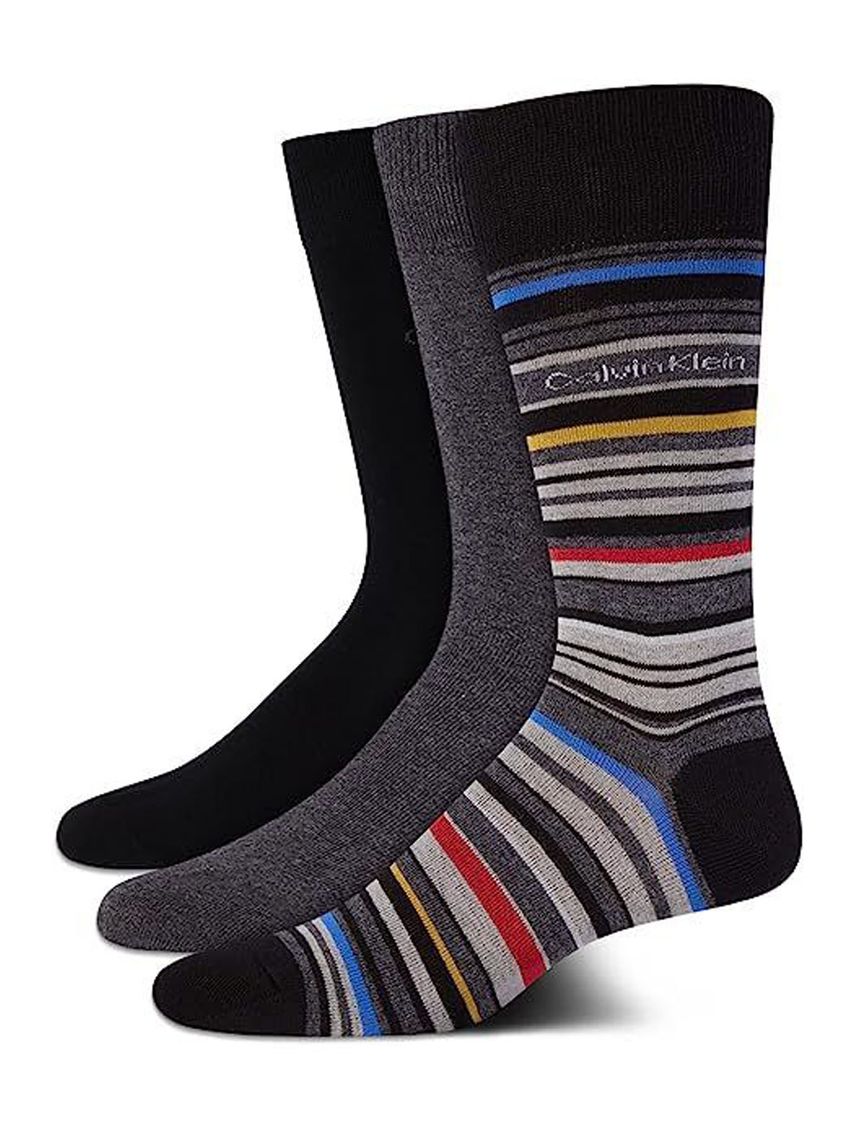 Pack De 3 Pares Medias Con Rayas Para Hombre