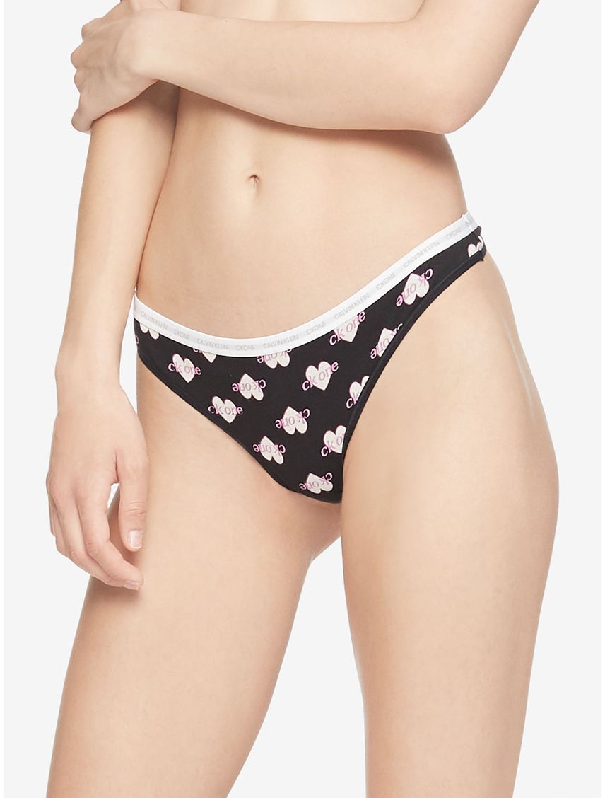 Pantie Negro En Algodón Tipo Tanga Para Mujer