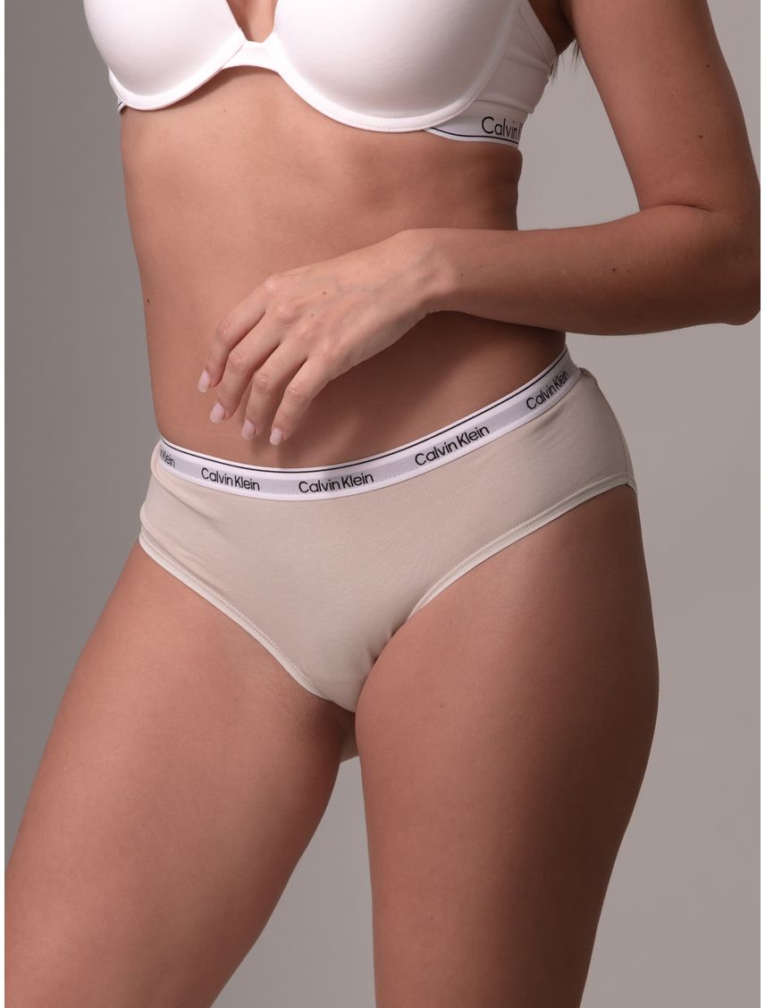 Panty blanco hipster - modern logo