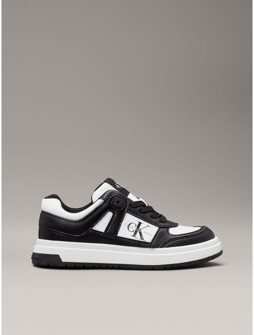 Tenis negro basket con cremallera para niño