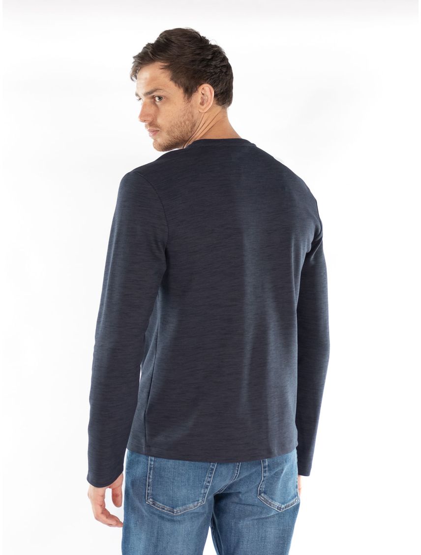 Camibuzo Azul Oscuro Con Logo Para Hombre