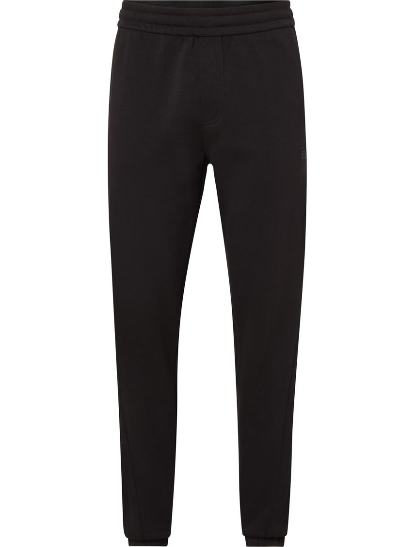 Jogger Negro Con Logo Esencial Para Hombre