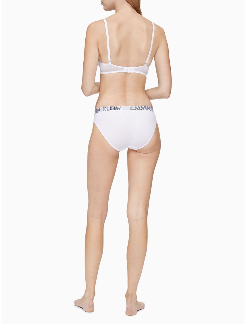 Panties Blanco Algodón Bikini Mujer Calvin K Klein