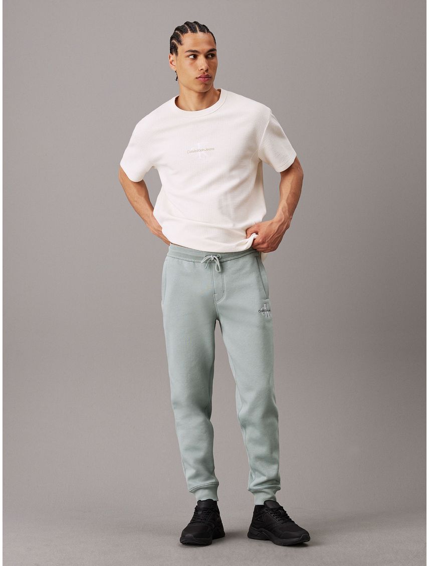 Jogger Verde De Chándal Con Logo Monograma Para Hombre