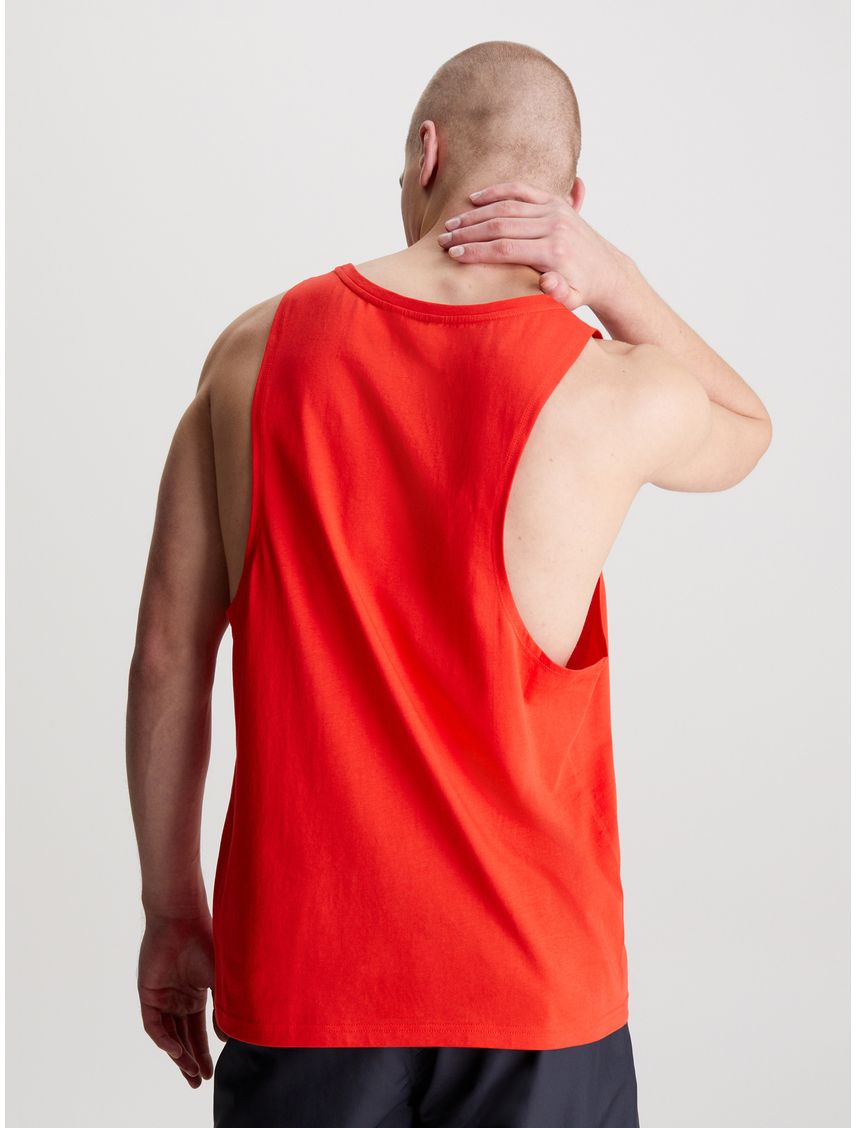 Camiseta roja de tirantes de playa - Intense Power