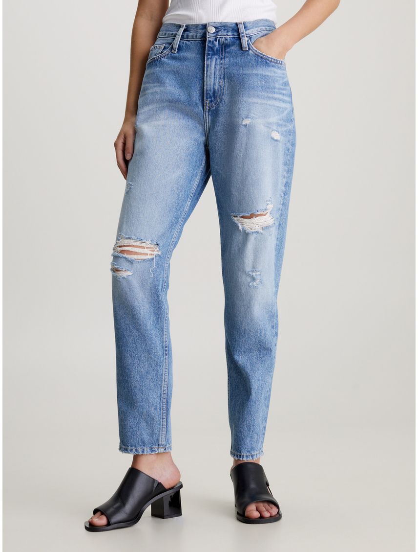 Mom azul jeans