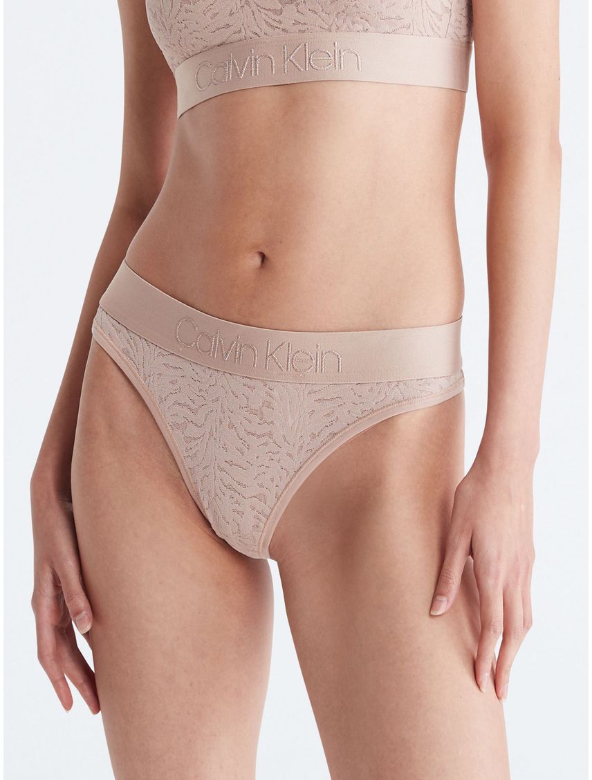 Tanga Con Encaje Tonal - Intrinsic