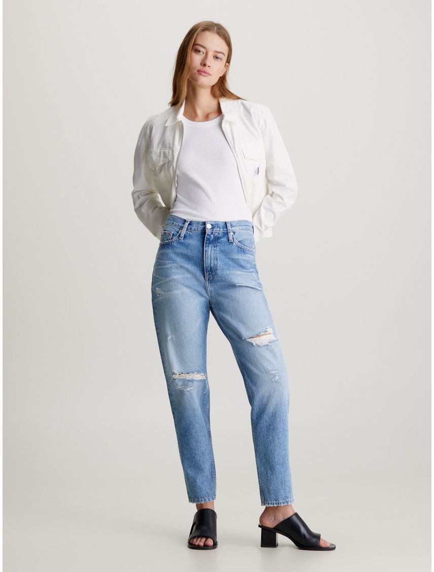 Mom azul jeans