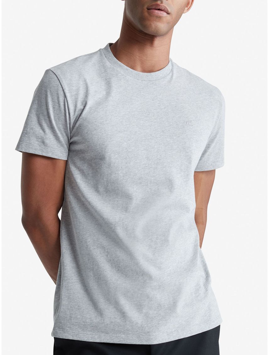 Camiseta Slim De Algodón