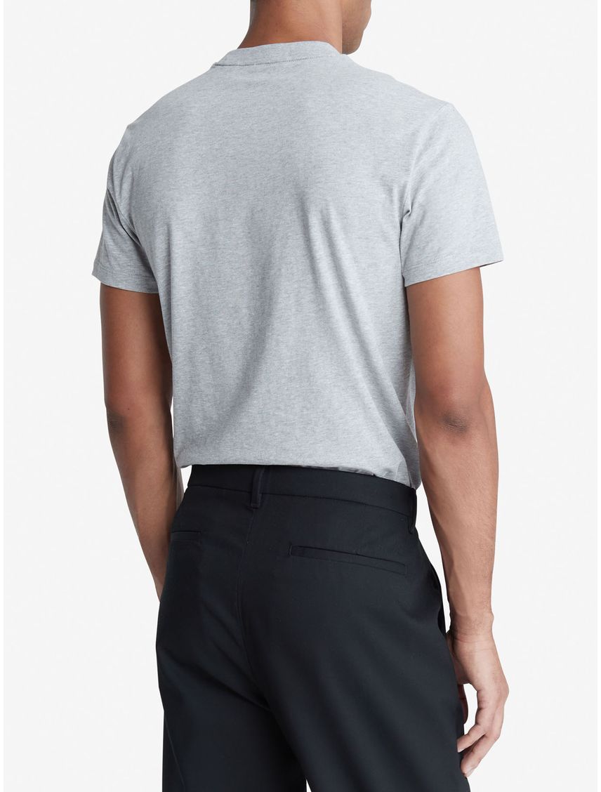 Camiseta Slim De Algodón