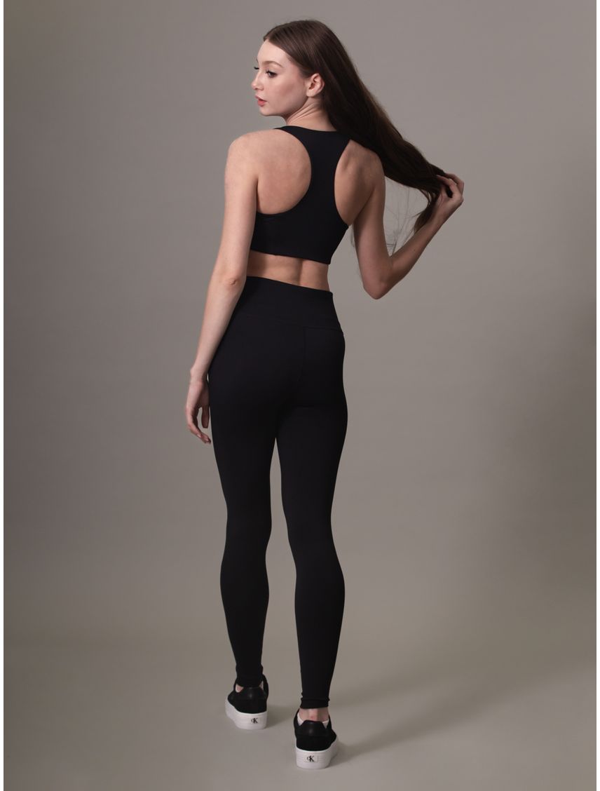 Leggings negro deportivos con logotipo
