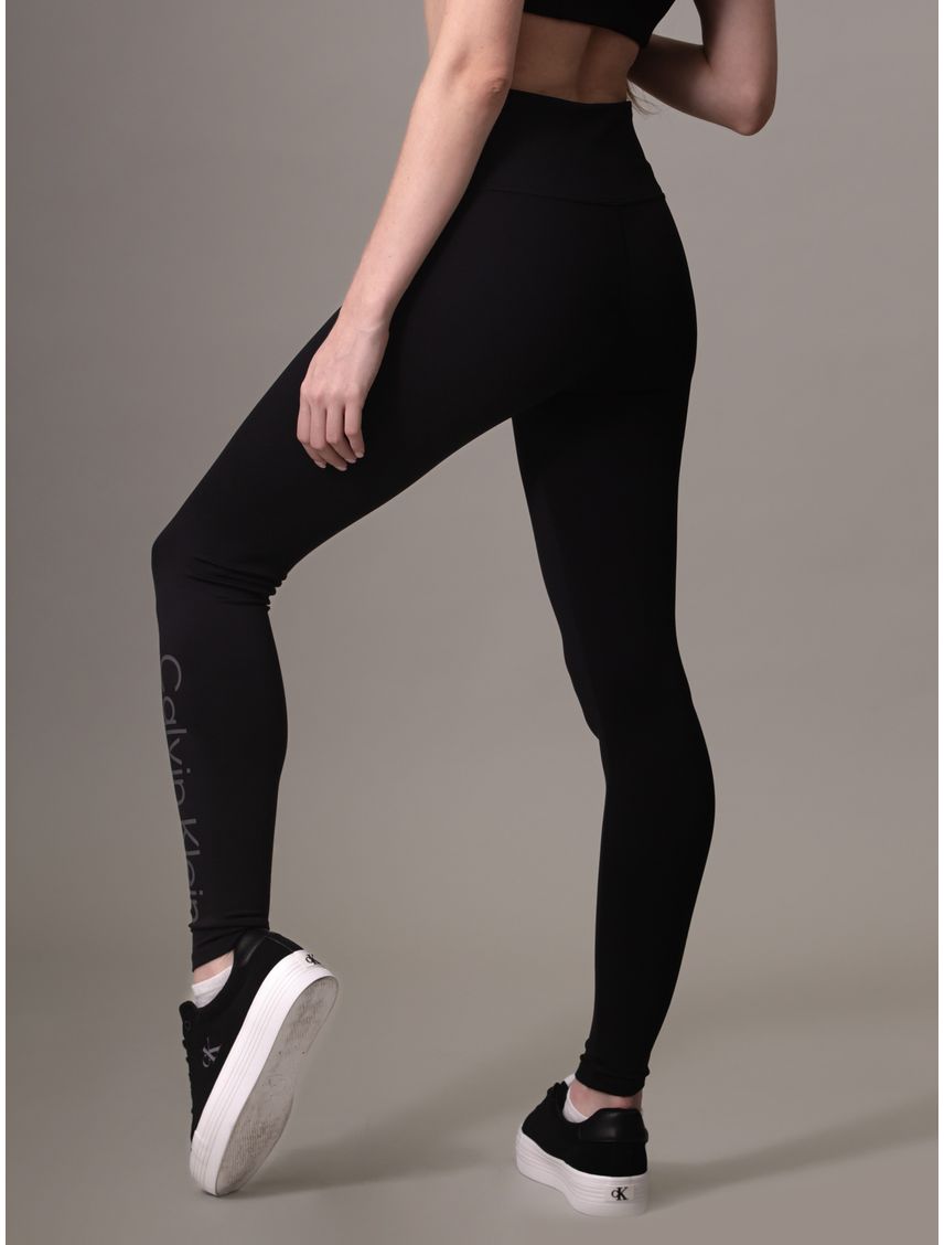 Leggings negro deportivos con logotipo