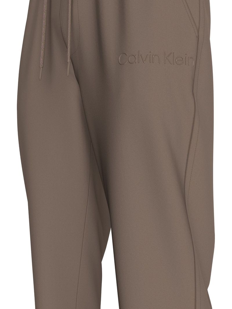 jogger-chocolate-institutional-logo-tonal