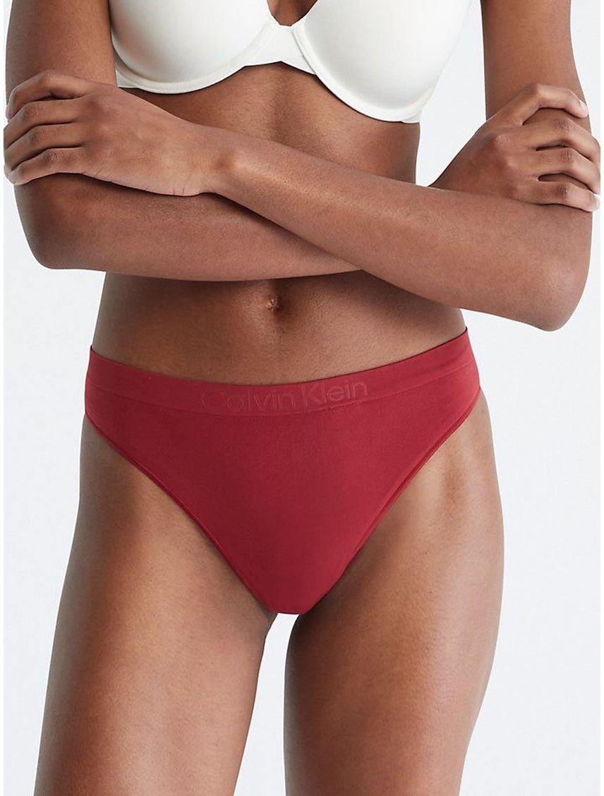 Pantie Roja Tipo Tanga Para Mujer