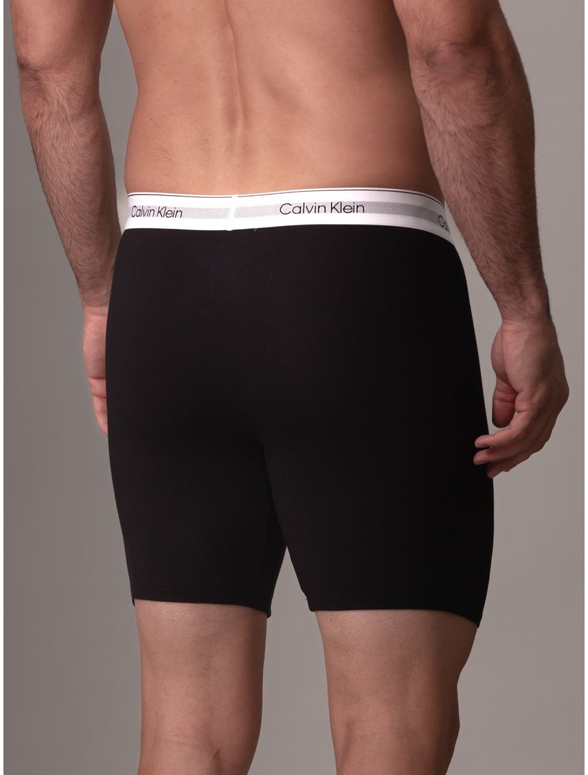 Pack negro de 3 boxer brief long - modern air