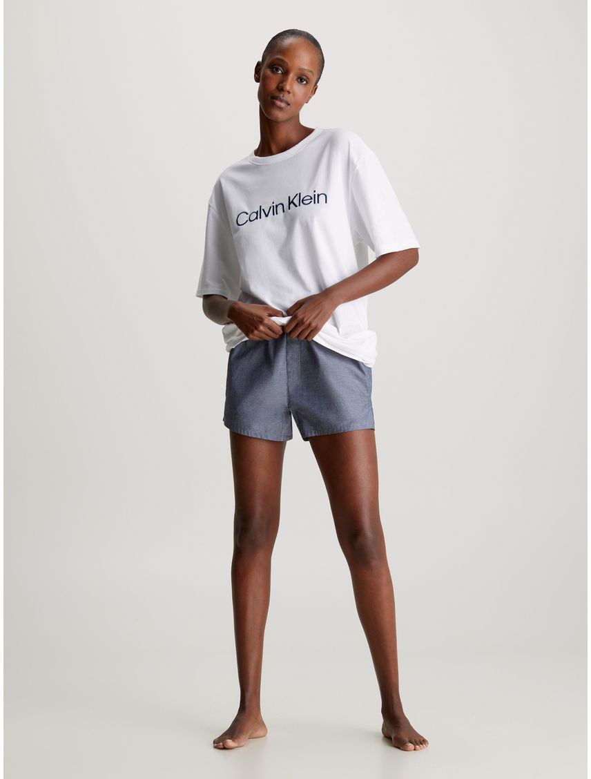 Camiseta blanca de pijama - Pure Cotton