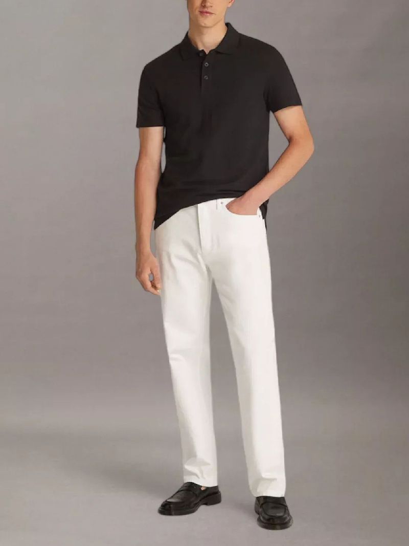 polo-negro-textured-monograma