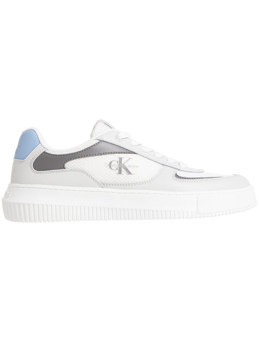 Tenis blanco blanco chunky cupsole