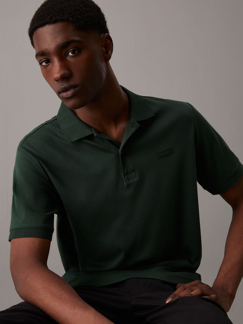 polo-verde-slim-algodon