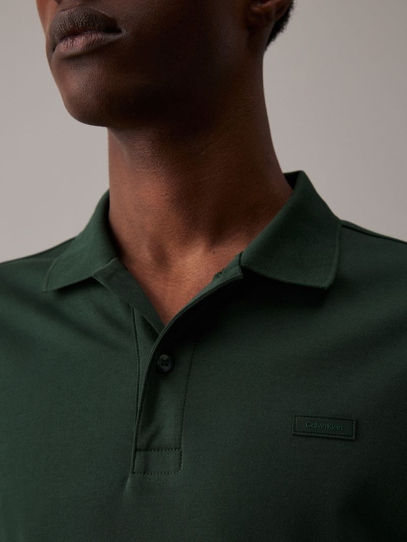 polo-verde-slim-algodon