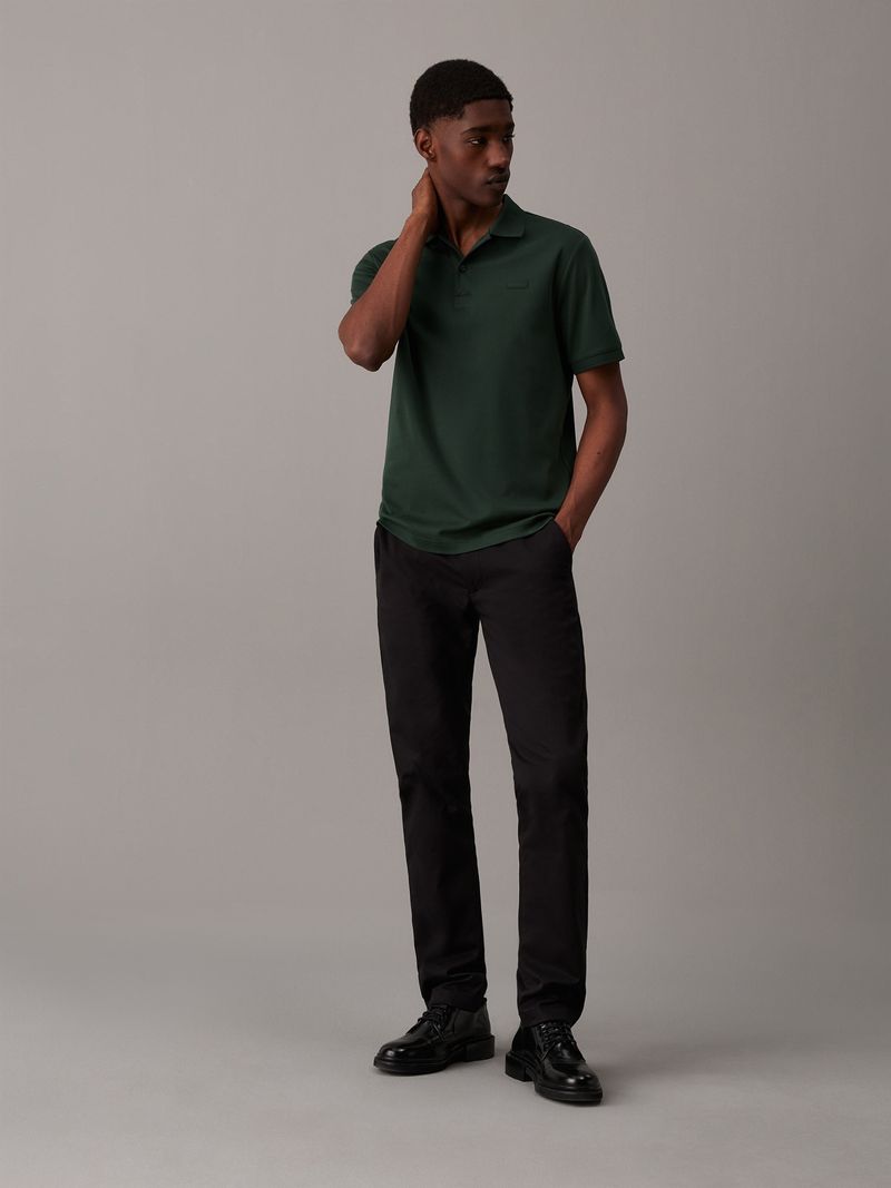 polo-verde-slim-algodon