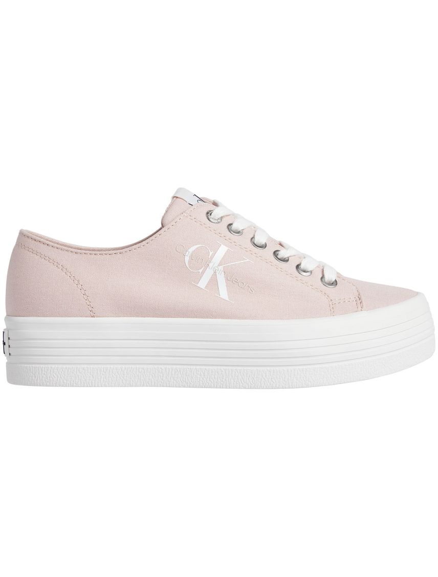 Tenis Rosado Con Plataforma Mujer Rosa Calvin Klein