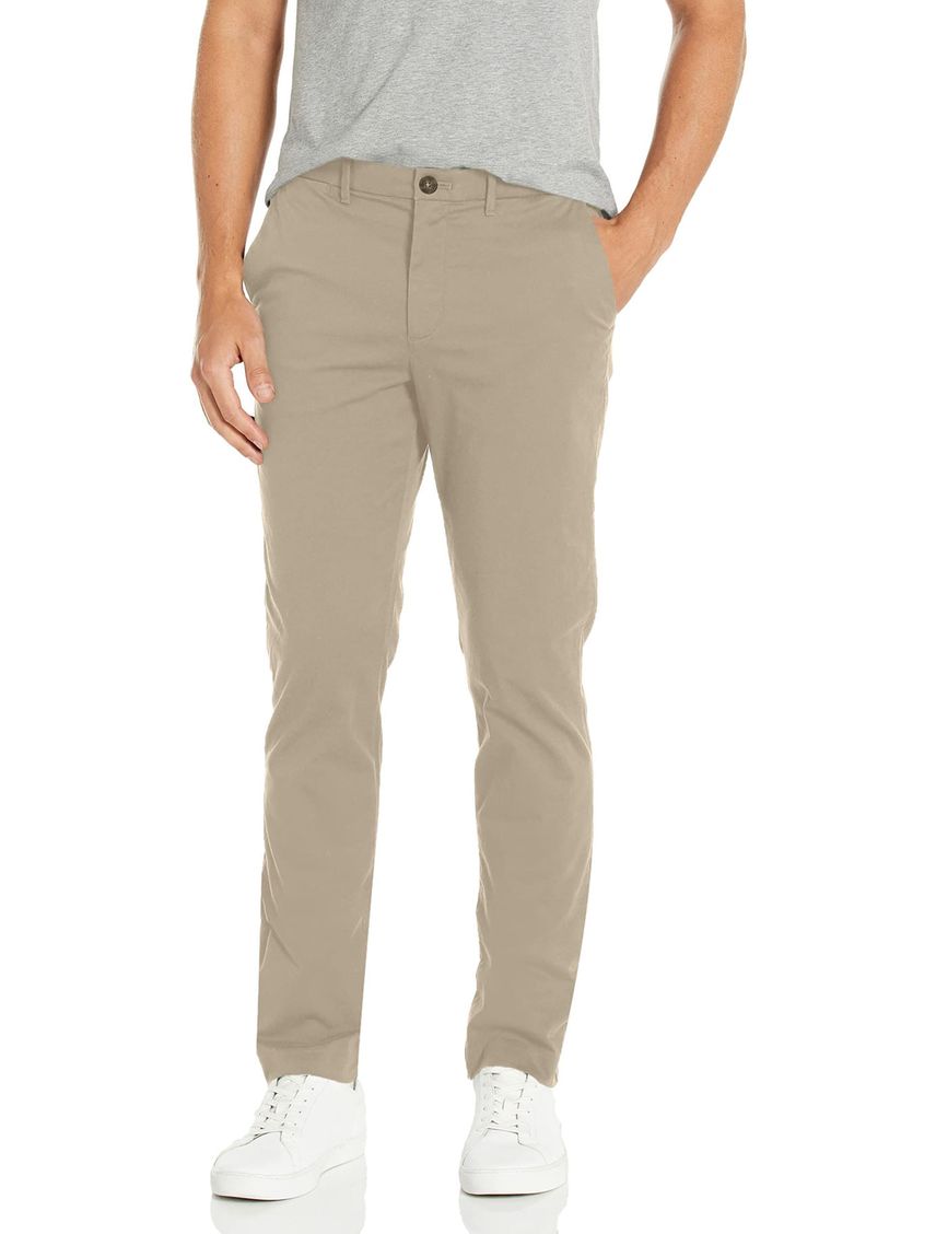 Pantalón Beige Chino Para Hombre