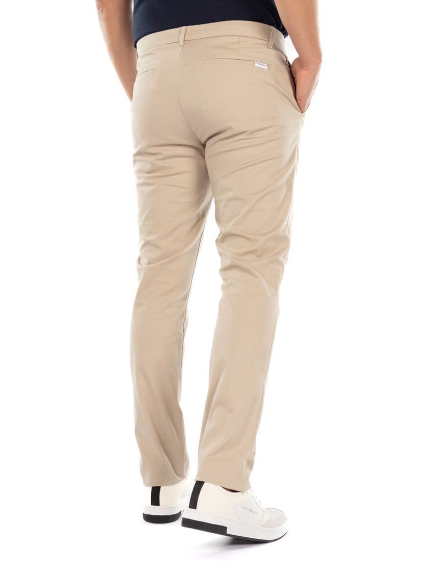 Pantalón Beige Chino Para Hombre