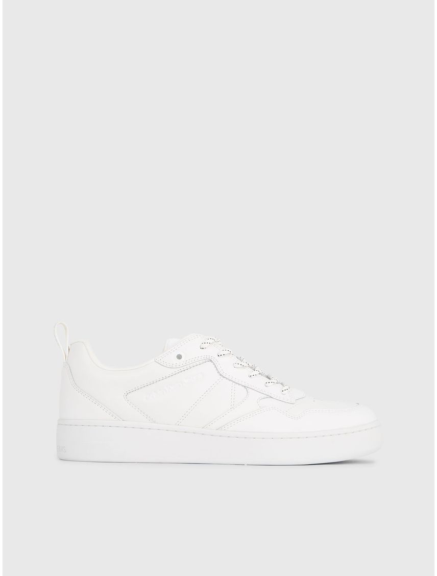 Tenis Blanco Con Logo Tonal