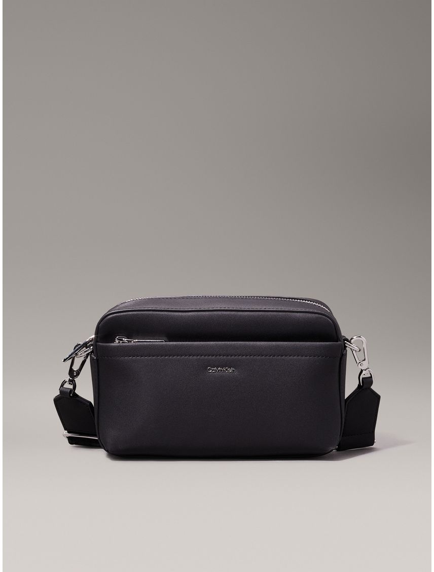 Bolso negro cruzado convertible
