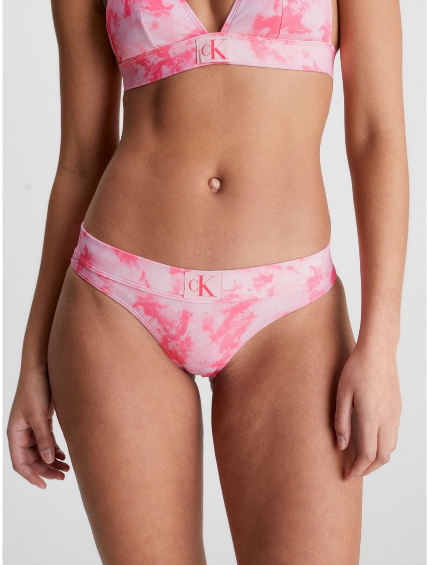 Bottom Vestido de Baño Rosado - Ck Authentic Para Mujer