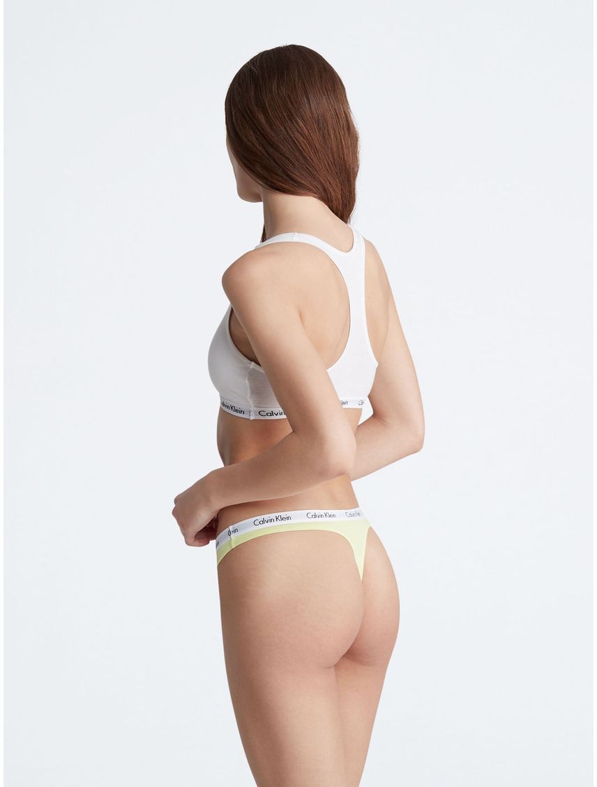 Panties Amarillo Clásica Con Logo
