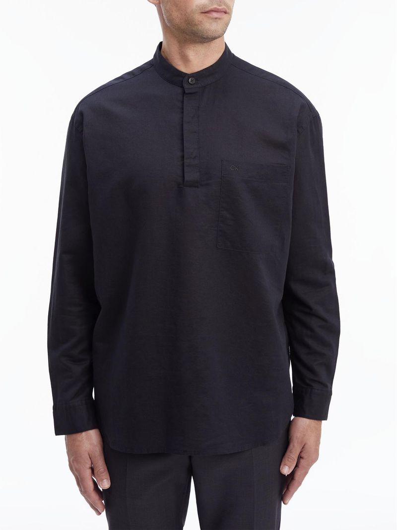 camisa-negra-slim-fit-esencial-para-hombre
