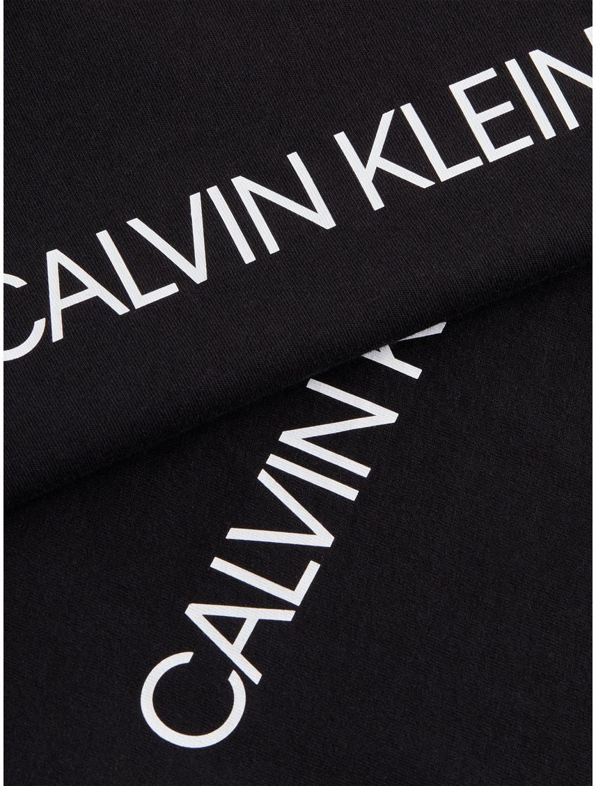 2 Pack de Camisetas Negra Institutional Logo Para Mujer
