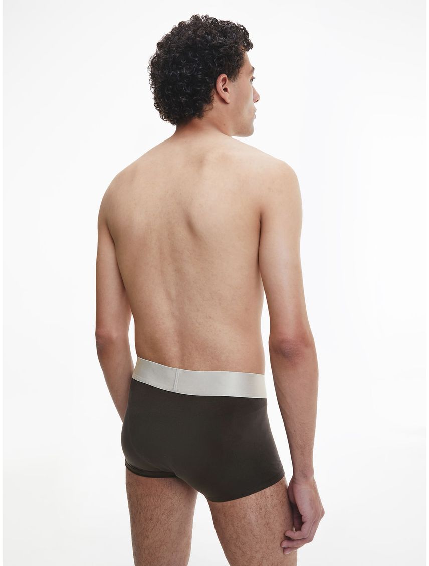 3 Pack De Bóxer Steel Low Rise Trunk En Microfibra
