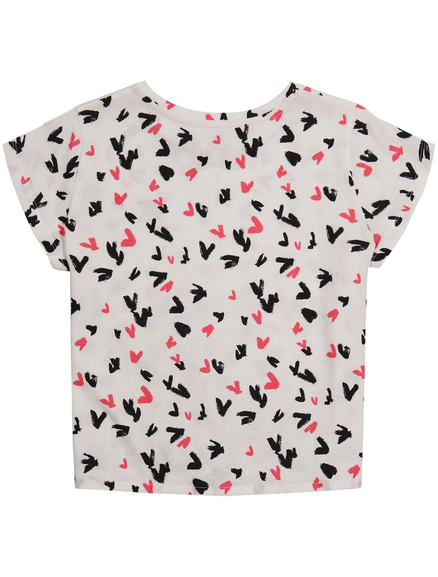 Camiseta Manga Corta Niña Blanco Calvin Klein