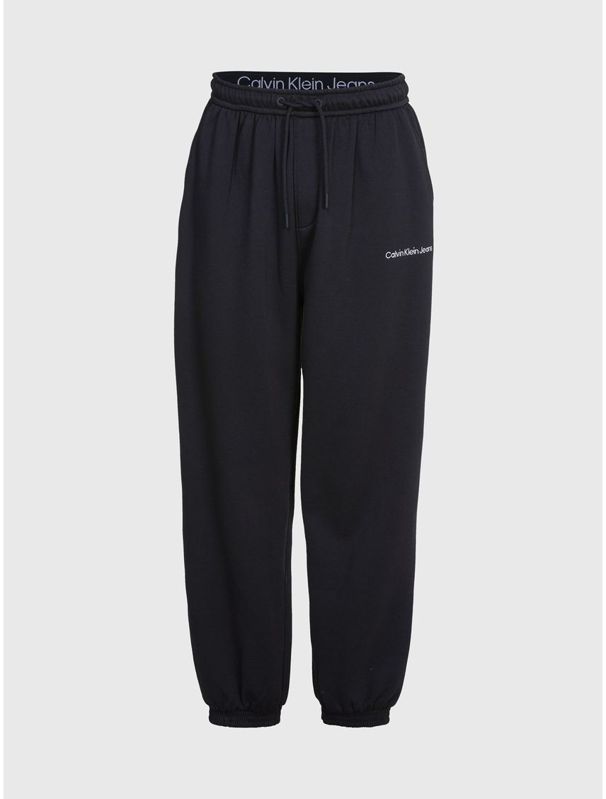 Jogger Negro De Chándal Holgado Algodón Orgánico